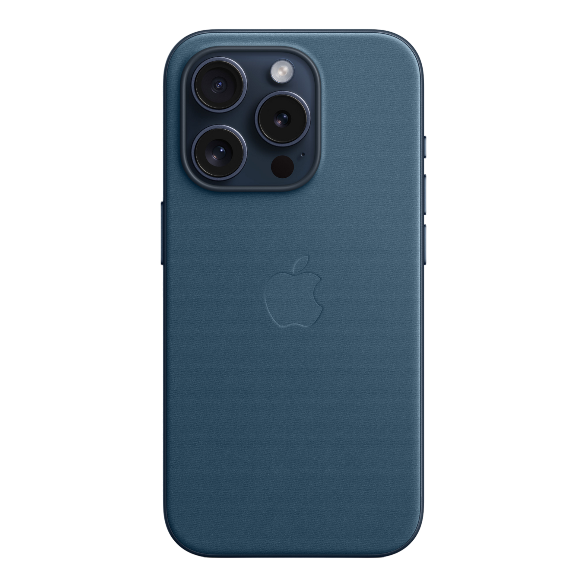 MT4Q3-3 Apple iPhone 15 Pro FineWoven Case with MagSafe - Pacific Blue - Image 1